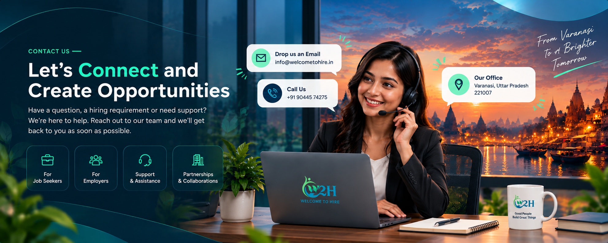 Contact Us - Let's Talk • People. Opportunities. A Brighter Tomorrow.